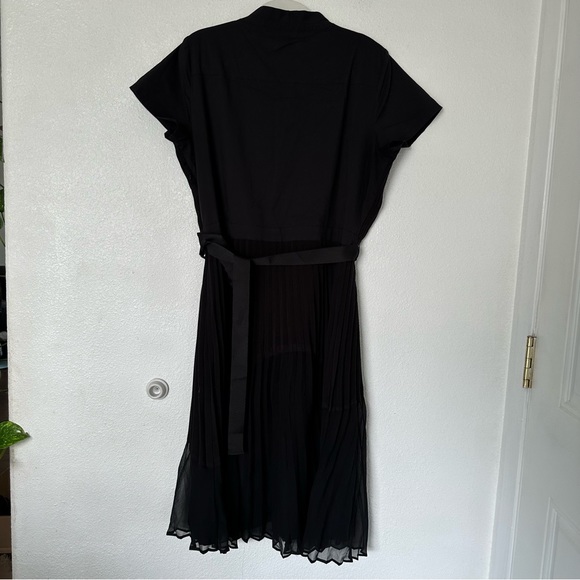 Simply Vera wang black ruched dress - Picture 4 of 5